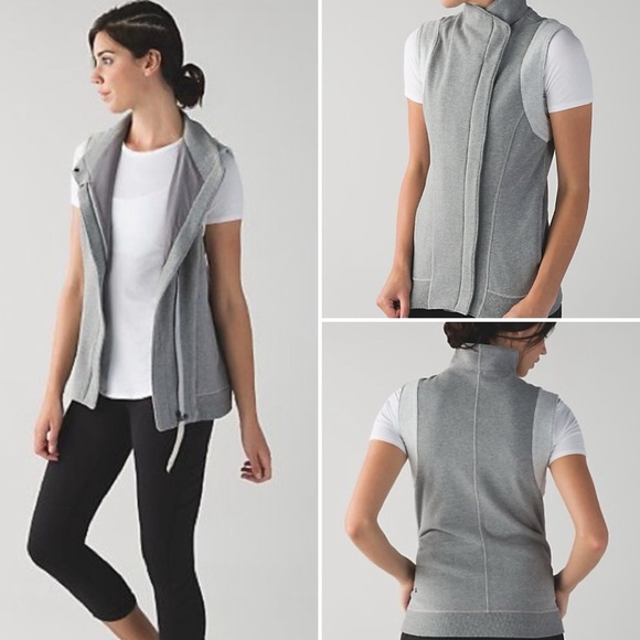 Lululemon Versa Cotton Fleece Vest - Picture 1 of 5